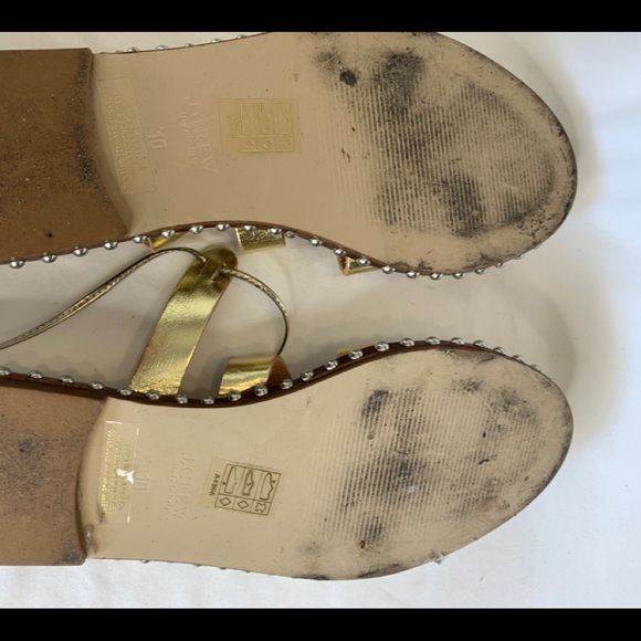 JCrew Studded Leather Gladiator Sandals - Picture 5 of 5